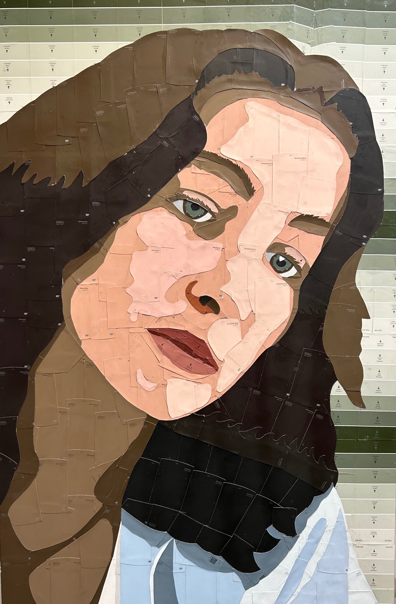 Retrato de la artista